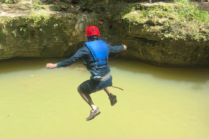 Adventure Half Day Explore Cueva Charco Azul and Cueva Arenales - Gear up like a real caver: helmet, lamp, and life jacket