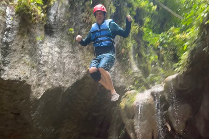 Adventure Half Day Explore Cueva Charco Azul and Cueva Arenales - Blue Puddle Caves: waterfall, limestone, and optional adrenaline