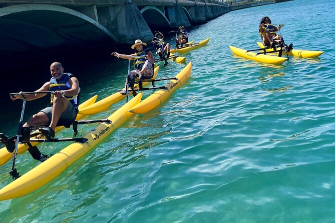 Adventure Water Bike in Condado Lagoon, San Juan - Where it can go wrong: bike shortages and last-minute cancellations