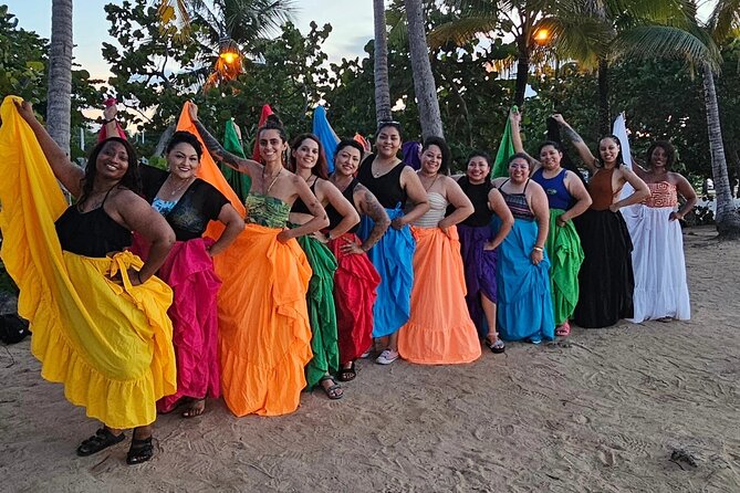 Afro Puerto Rican Folklore Bomba Class and Live Music - The Timing: From Setup to Dancing (Around Sunset)