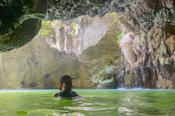 Arenales River Caving, Waterfall &Tropical Forest Secret Spring - Forest Spring Hike in the Nature Reserve