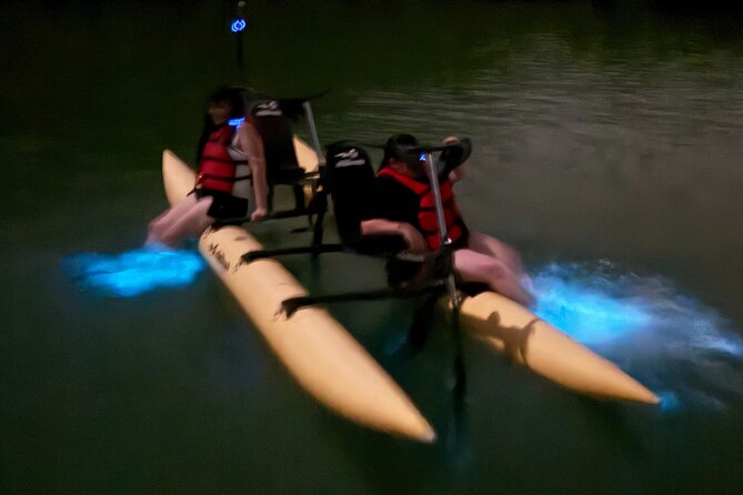 Bioluminescent Bay Chiliboats Waterbike Tour in La Parguera - Entering Bahia Fosforescente: what you actually see at Stop 1
