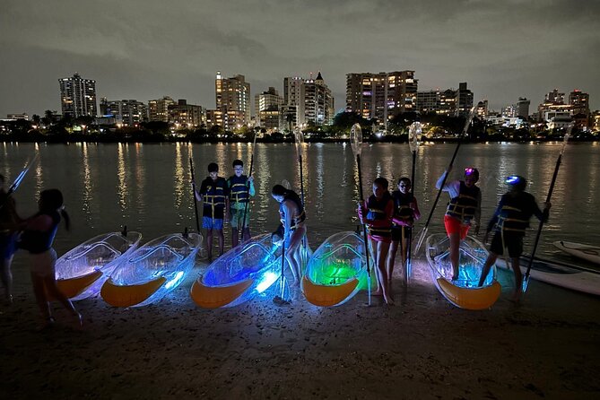 Clear LED Kayaking in Condado Lagoon - Life Jackets, Bottled Water, and What’s Included for $65
