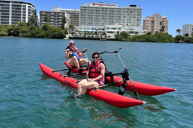 Day Adventure Chiliboats Waterbike – Condado Lagoon - Timing, meeting point, and why arriving early matters