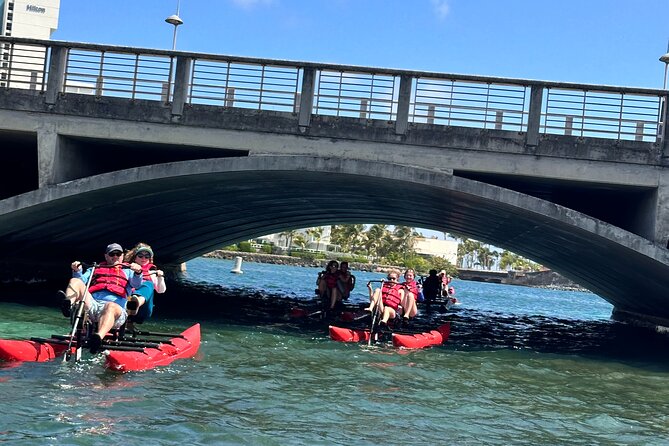 Day Adventure Chiliboats Waterbike – Condado Lagoon - Wildlife spotting: turtles, manatees, and more