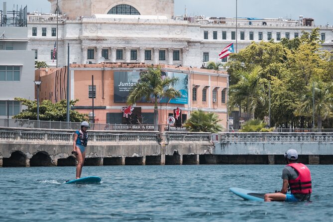 eFoil Lesson Old San Juan - The water lesson: coached at your pace, built for beginners