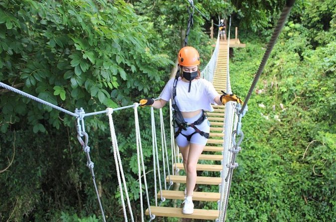 El Yunque Adventure Trail - Hanging bridges: a rainforest moment with real balance practice