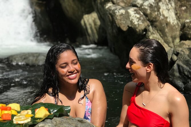 El Yunque Hike Adventure to Las Tinajas Waterfall from Fajardo - Tinajas Waterfall: swim in natural pools and slide down rock