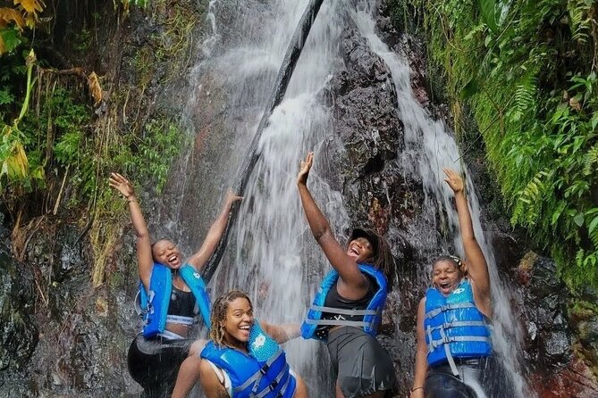 El Yunque Rainforest - Waterslide, Cliff jump, and Rope swing! - The 7:30 AM Start, Plus an Air-Conditioned Ride