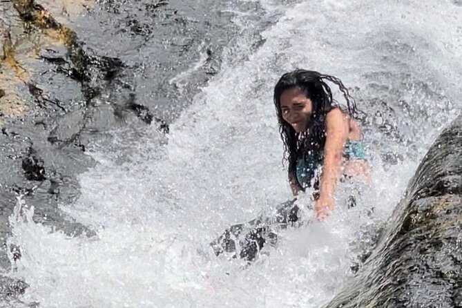 El Yunque Rainforest, Waterslides & Beach Tour from San Juan - The Las Paylas hike: bamboo, flowers, and muddy trail reality