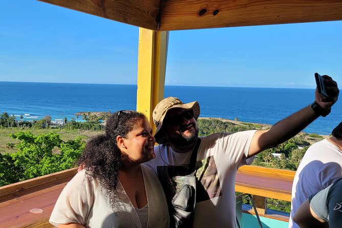 Explore Puerto Rico's West Coast - Isabela Plaza, an Indian Face Carving, and Coastal Views