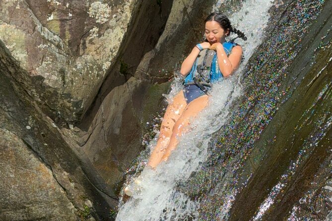 Famous Natural Waterslide in El Yunque Rainforest - What You Actually Do: Slides, Rope Swing, and Waterfall Time