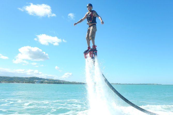 Flyboarding Experience in Luquillo Beach - Skill Level Reality Check (Minimum Age, Max Weight, and Swim Limits)