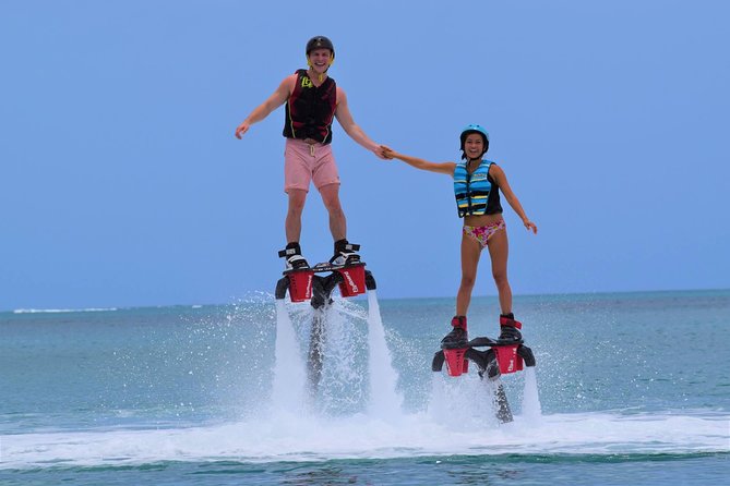 Flyboarding Experience in Luquillo Beach - Gear, Safety Basics, and the Instructor on the Water
