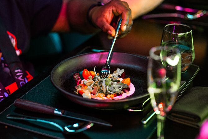 FlyDining: Sunset & City Lights Dinner Over Old San Juan - The 4-Course Meal: What You Get and How to Judge It