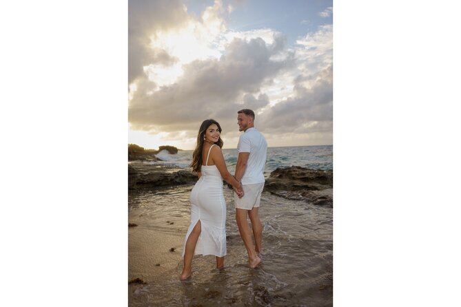 Golden Hour Beach Photo Shoot in San Juan - The Short Walk to the Beach, and Why It’s Part of the Magic