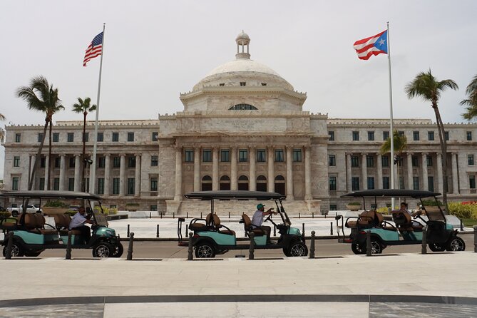 Golf Car Tour of Old San Juan with Local Flavors - A Comfortable Way to Read Old San Juan in 90 Minutes