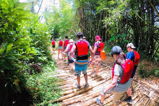 Half-Day: Rainforest and Waterslide Adventure with Transportation - How hard is it really? Mud, climbs, and the Saturday extra hour