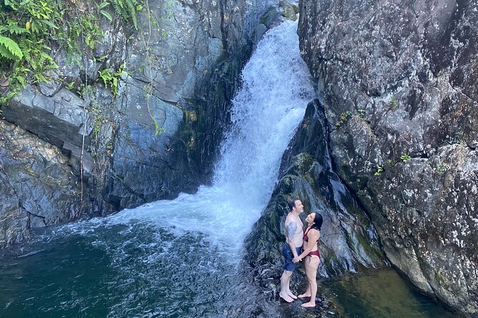 Half-Day Yunque Rainforest Waterslide & rope swing Guided Tour - Stop Two Waterfall Hole: Natural Rock Waterslide and Cliff Jump