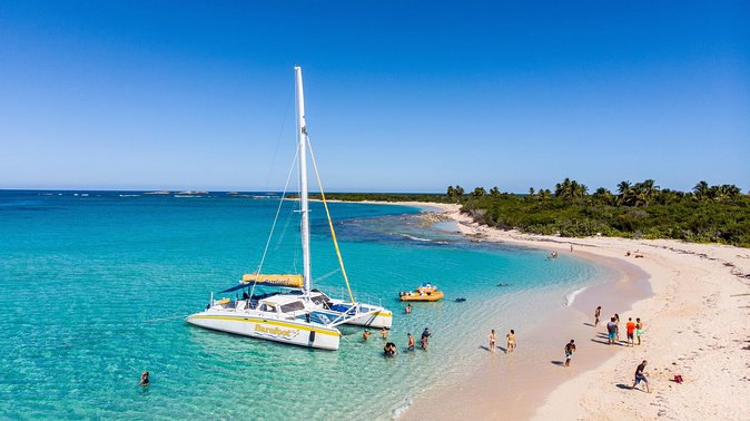 Icacos Deserted Island Catamaran, Snorkel, and Picnic Cruise - Lunch on a Catamaran, Real Food Beats the Usual Boat Plate
