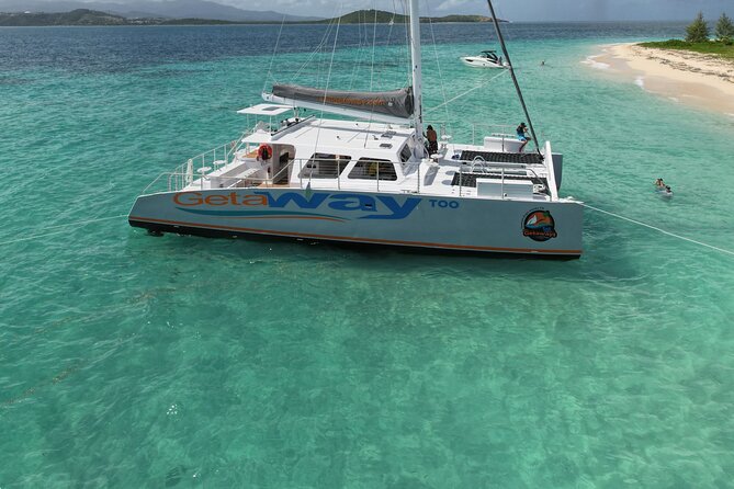 Icacos: Luxury Sailing Catamaran All Inclusive Beach and Snorkel - The Getaway Too catamaran, luxury that helps you enjoy the day