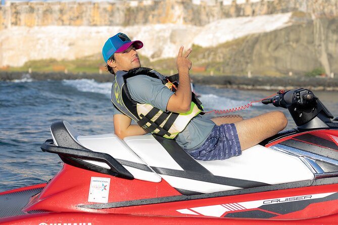 Jet Ski Tour through San Juan Bay - What it feels like on the water: thrill with structure