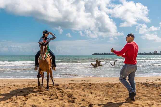 Luquillo Beach Horse Ride from Carabalí Rainforest Adventure Park - Luquillo Beach time: swimming, sunning, and a bar stop