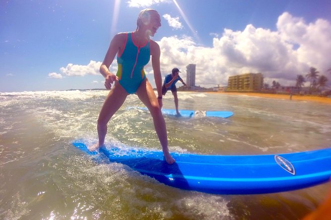 Luquillo, Puerto Rico: Beginners Surf Lesson - Coaches and coaching style: Brian Ramos plus a friendly team
