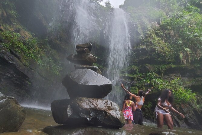 Private Rainforest Waterfalls and Beach Hiking Tour from San Juan - Waterfall time at Toro Negro: swim opportunity and “bath” style