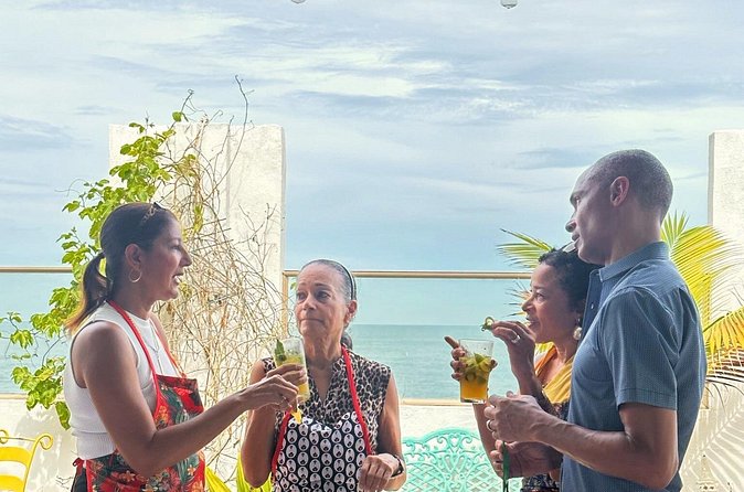 Puerto Rican Gastronomy Cooking Class - What you’ll eat and drink: lunch, cocktail, appetizer, and dessert