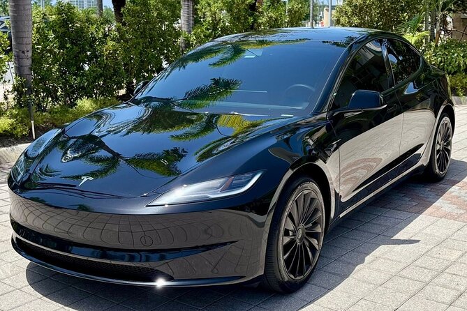 Puerto Rico Island Wide Private Transfers, Tesla 3 Luxury Sedan. - Comfort notes that matter after a flight