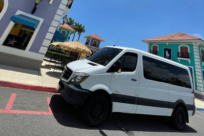 Puerto Rico Island Wide Transfer, Mercedes ECO Van, Select Zone - Price value for groups, and what changes the math
