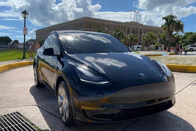 Puerto Rico Island Wide Transfer, Tesla Y Luxury SUV, Select Zone - Pickup Options: Airport, Cruise Port, Hotel, Airbnb