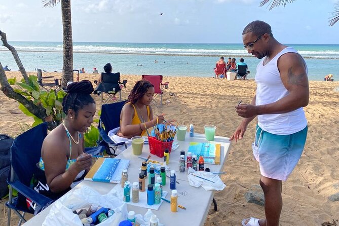 Puerto Rico: Lifestyle, Art, and Cultural Tour - The beach sip-and-paint part: freestyle rules, you drive the vibe