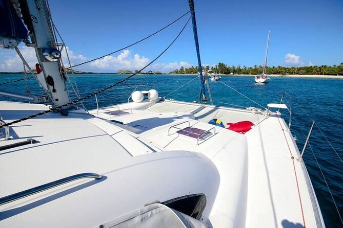 Puerto Rico Private Catamaran Sail from Fajardo - Lunch, snacks, and the alcohol reality on a private charter