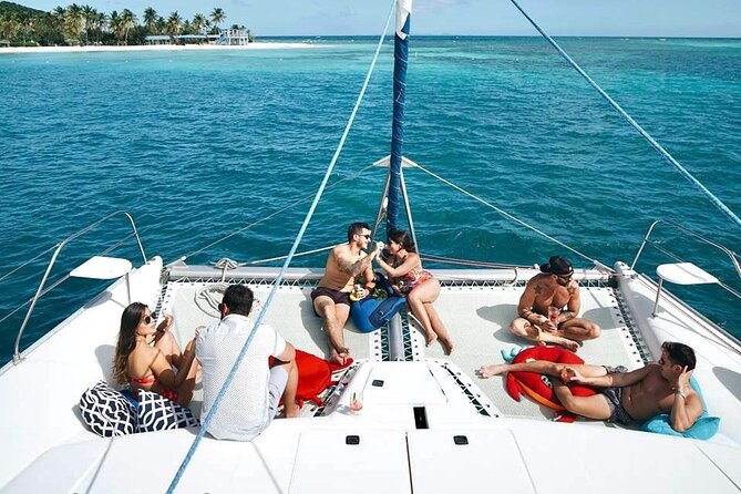 Puerto Rico Private Catamaran Sail from Fajardo - Cayo Icacos and nearby islands: where your “swim and chill” day happens