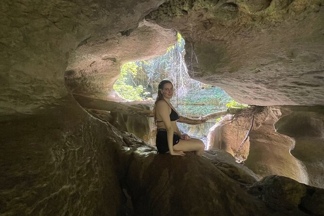 Rainforest Caves and Waterfalls Exploration with Transportation - Optional cliff jump: Big reward, real personal choice
