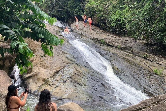 Rainforest Waterfall Slides/Adult Drinks included/ Beach - Slide safety and style, with real tips for wet rocks