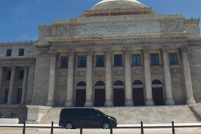 San Juan Luxury Private Round-Trip Transfer: SJU Airport - Cruise Pier - Hotel - Pickup at SJU airport or the cruise pier, without the guessing game