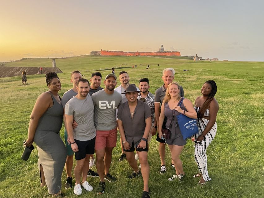 San Juan: Old Town Sunset Walking Tour - Cathedral area and the military clues: San Juan Cathedral, Ballaja Barracks, Cuartel de Ballaja
