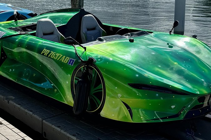 San Juan PR Watersports Car Rental Green Infinity - Safety on saltwater: goggles and control