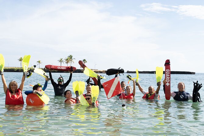 San Juan Snorkeling Tour with Fish and Turtles - The 45-minute fish-finding swim at Scuba Dogs: what happens once you enter the water