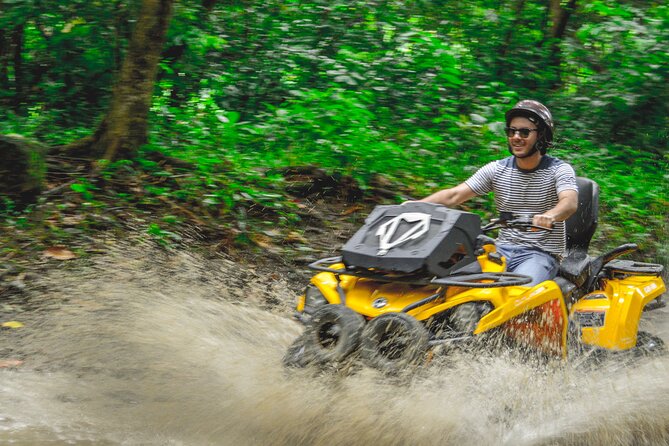 Single ATV Experience: Free Piña Colada + Hacienda Transfer - Mojito Bar break and your free Virgin Piña Colada Frappe