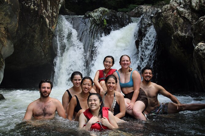Small-Group El Yunque Waterslide Adventure & transportation - A half-day rainforest workout with real water-play