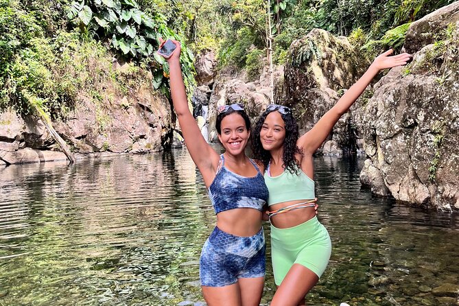 Small-Group El Yunque Waterslide Adventure & transportation - Guides are the secret sauce, from Adynn to Luis
