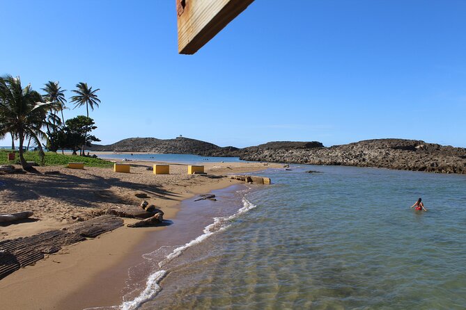 Small-Group North Coast Beach Hopping Adventure in Puerto Rico - Puerto Nuevo Beach: rock formations that help tame the north swell