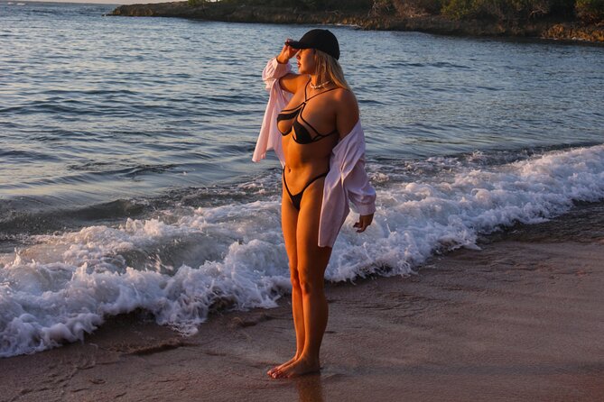 Stunning Private Beach Photoshoot in Puerto Rico's Hidden Gem - Meeting at El Imán Bar and Getting Set Up Fast