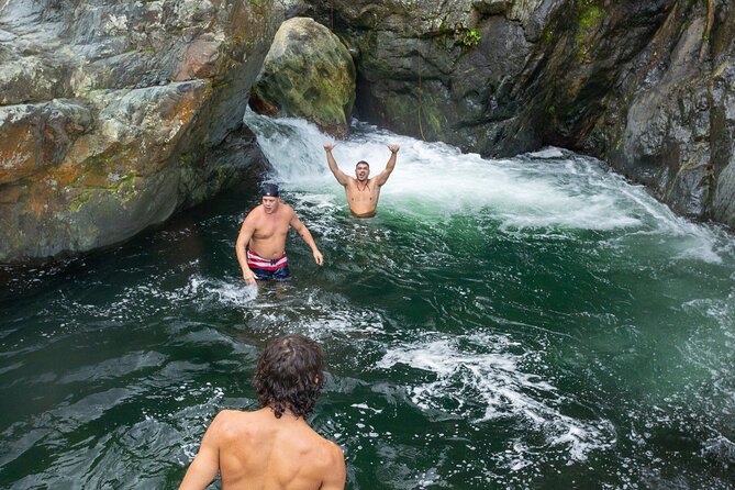 Toro Negro River Hike & Cliff Jumping Adventure; San Juan Pick Up - San Juan Pickup and the Mountain-Drive Reality Check