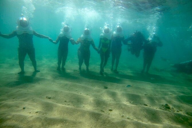 Underwater Sea Trek in San Juan: Explore Beneath the Waves - Safety First: Hand Signals, Air Comfort, and Ear Issues