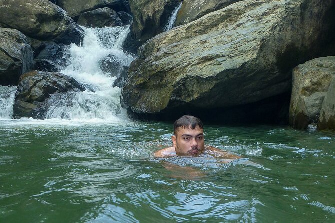 Waterfall Hike in Remote Area of El Yunque Rainforest; San Juan - Hiking Reality Check: Wet Rocks, Fitness, and Safety